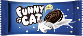 Печенье Funny Сat с какао и начинкой с ароматом ванили 42 гр. (Посольство вкусной еды)
